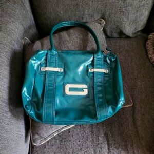 G by Guess Teal Handbag